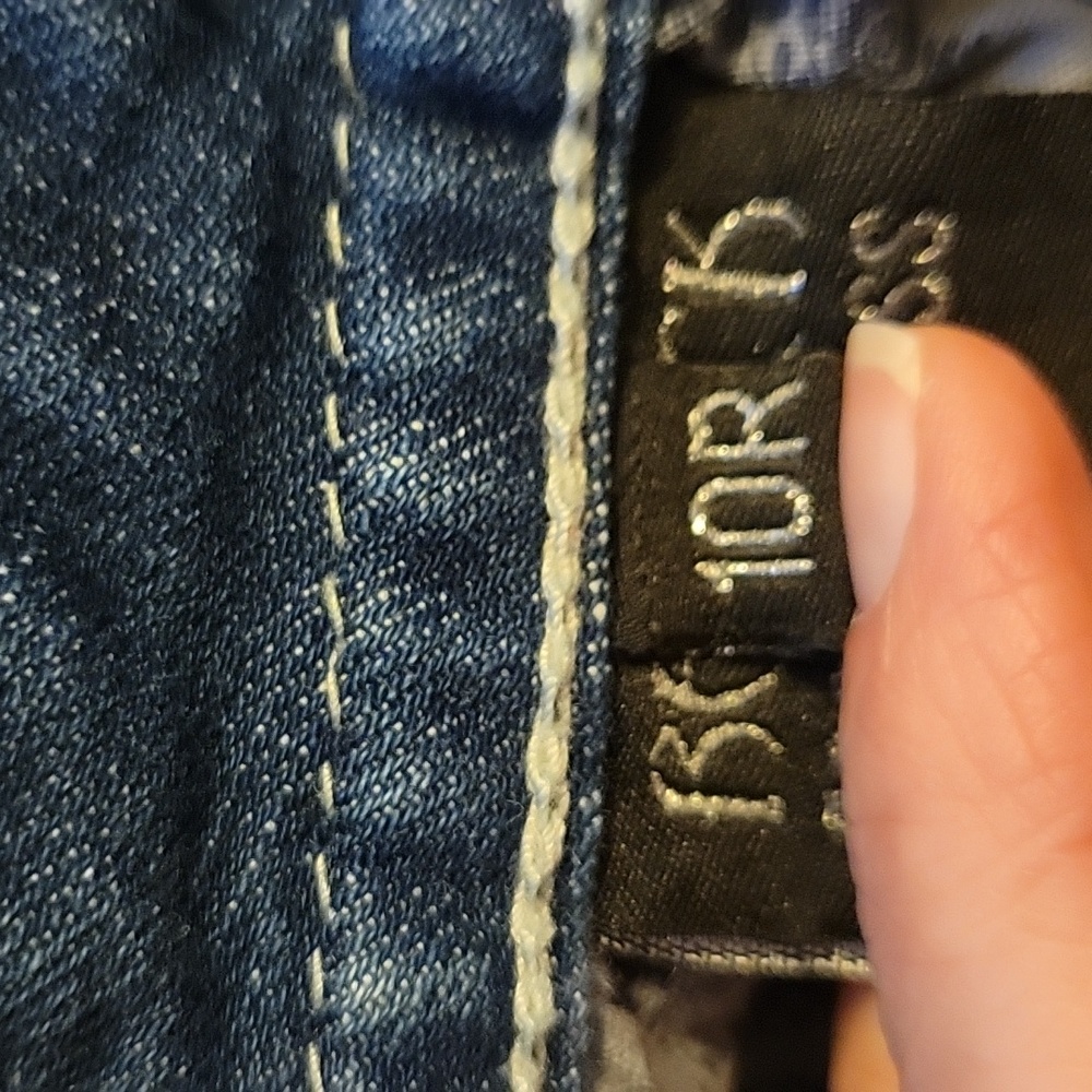**VINTAGE** Express Rerock Skinny Jeans sz 10 - Picture 3 of 6